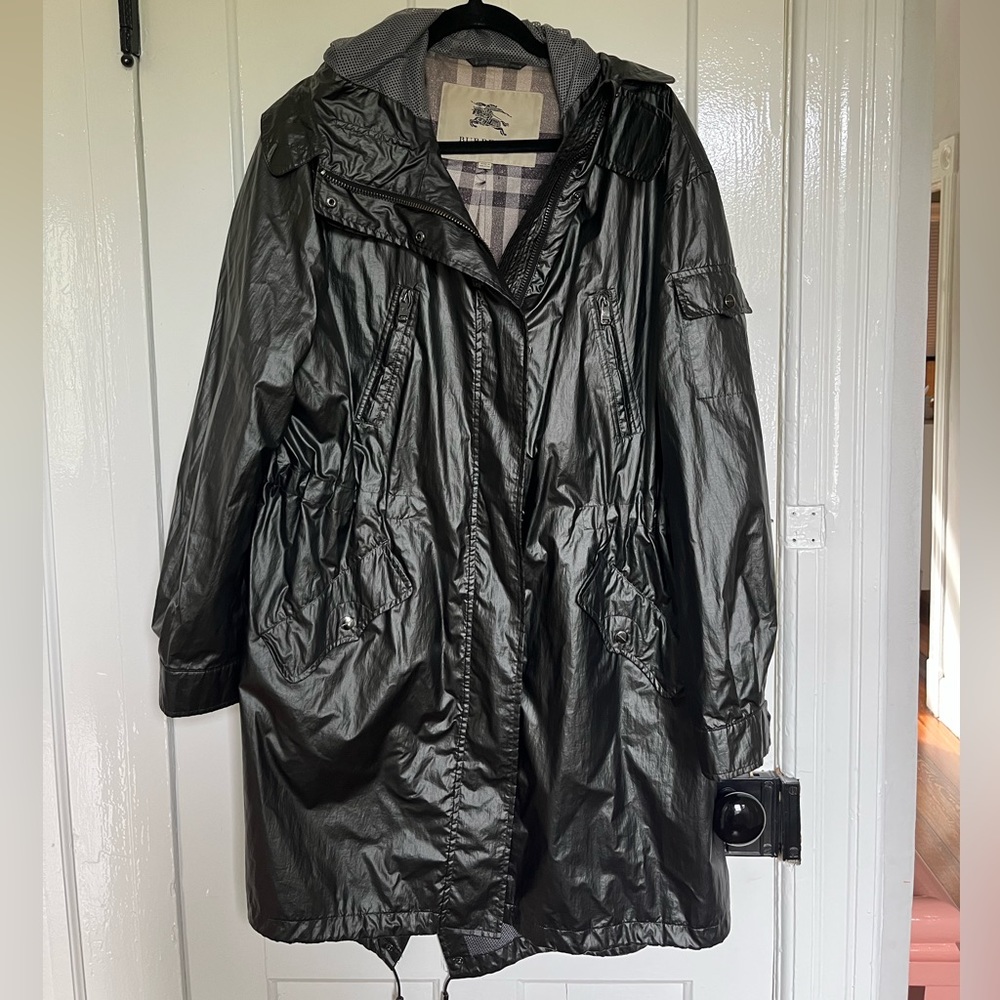 Burberry Metallic Dark Gray Jacket